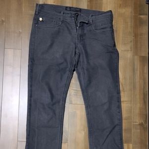 Gray Private Member Straight Jeans 32